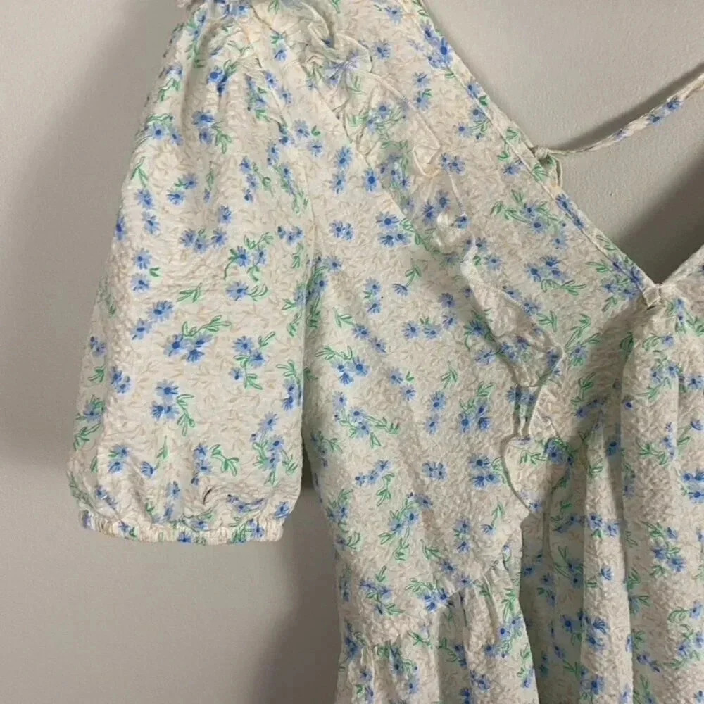 Nasty Gal Floral Mini Cottage Core Dress - Picture 2 of 12